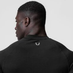 0919. Supima® Fitted Tee - Black -Fashion Shop BLACK FittedTee2 c708f553 429a 428e 8eb9 d6ed4e8cc4f2