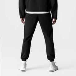 0956. Micro-Terry Jogger - Black -Fashion Shop BLACK MicroTerryJogger1