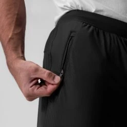 0825. Tetra-Lite® Cargo High Rib Jogger - Black "Reflective" -Fashion Shop BLACK Reflective CargoHiRib5