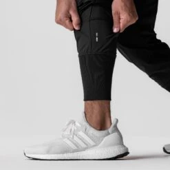 0825. Tetra-Lite® Cargo High Rib Jogger - Black "Reflective" -Fashion Shop BLACK Reflective CargoHiRib6