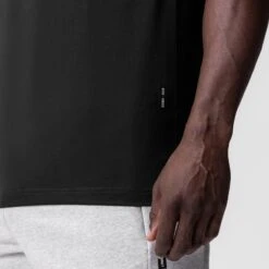 0923. Supima® Essential Tee - Black -Fashion Shop BLACK Supima EssentialTee3