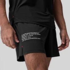 0942. Aerotex™ 5" Training Short - Black -Fashion Shop BLACK TrainingShort3