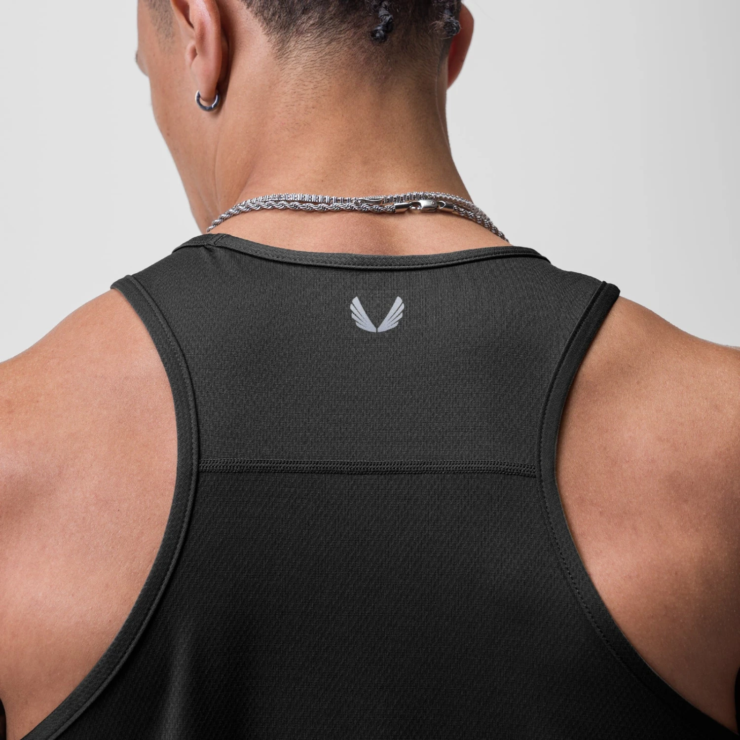 0754. AeroSilver® Training Singlet - Black 6 0754. AeroSilver® Training Singlet - Black - Image 4