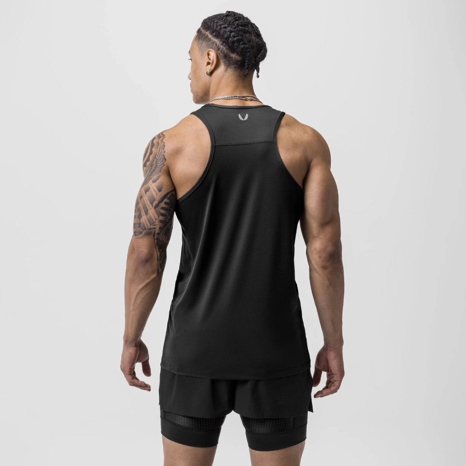 0754. AeroSilver® Training Singlet - Black 5 0754. AeroSilver® Training Singlet - Black - Image 3