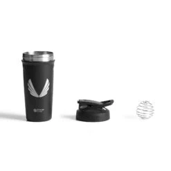 ASRV X Blender Bottle® Strada™ Insulated Stainless Steel Shaker - Black "ASRV" -Fashion Shop BigWings Bottle 3 step