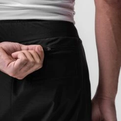 0865. Tetra-Lite® 5" Liner Short - Black "Cyber"/White 13 0865. Tetra-Lite® 5" Liner Short - Black "Cyber"/White -Fashion Shop Black CyberLiner Shorts3