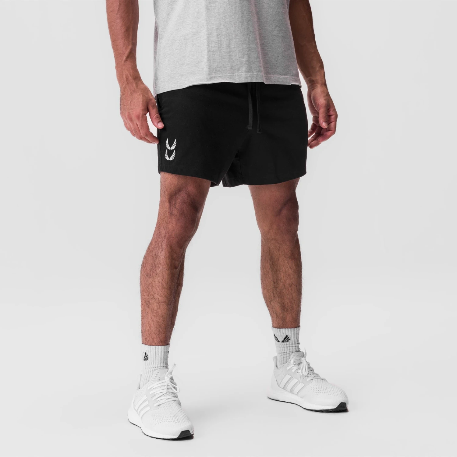 0849. Tech Essential™ Sweat Short - Black 4 0849. Tech Essential™ Sweat Short - Black - Image 2