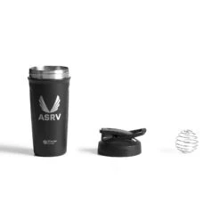 ASRV X Blender Bottle® LE Strada™ Insulated Stainless Steel Shaker - Black "OTWR" -Fashion Shop Bottle 3 step 9b868dbc 2526 4314 9a07 300764179a77