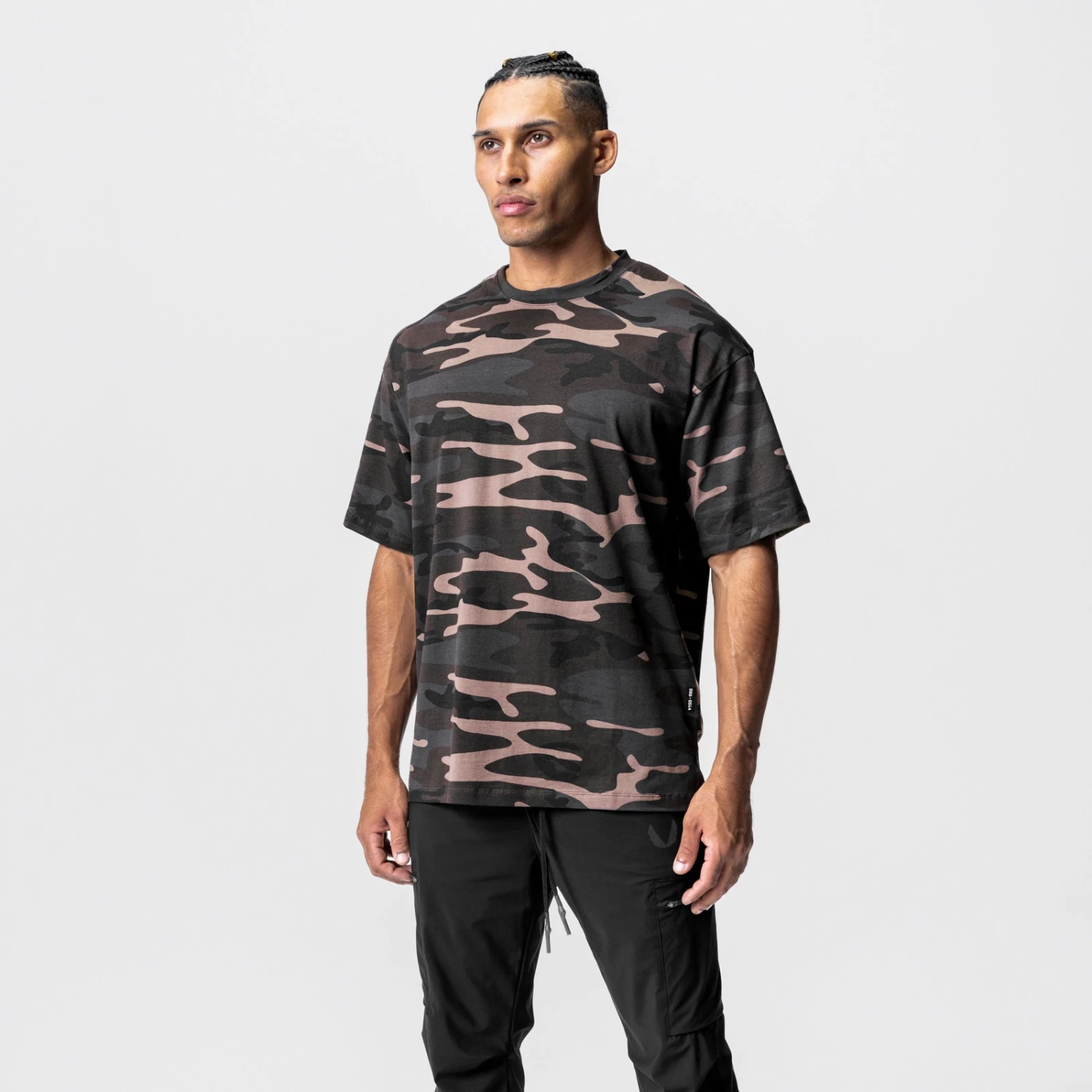 0514. CottonPlus™ Oversized Tee - Rust Camo 4 0514. CottonPlus™ Oversized Tee - Rust Camo - Image 2