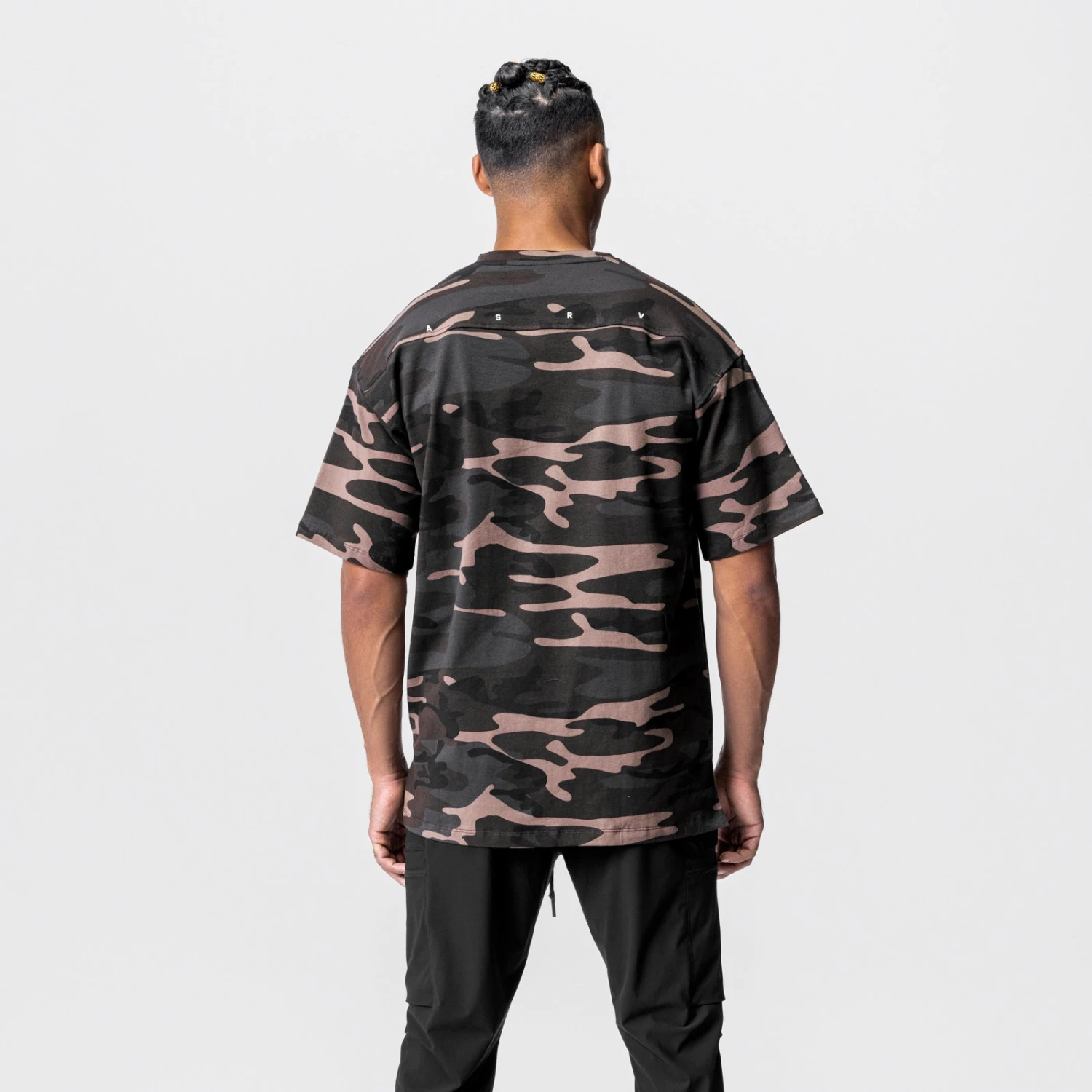 0514. CottonPlus™ Oversized Tee - Rust Camo 5 0514. CottonPlus™ Oversized Tee - Rust Camo - Image 3