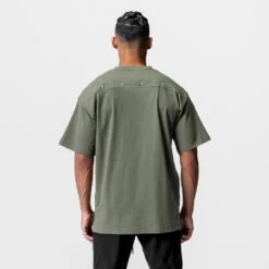 0514. CottonPlus™ Oversized Tee - Olive 10 0514. CottonPlus™ Oversized Tee - Olive -Fashion Shop CC3E Comm 323