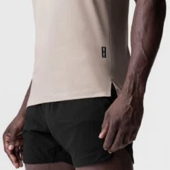 0919. Supima® Fitted Tee - Chai -Fashion Shop CHAI FittedTee3