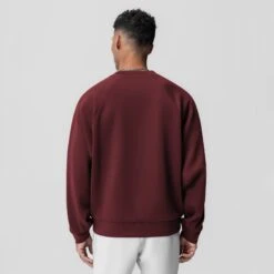 1020. Dri-Core™ Oversized Crewneck - Crimson -Fashion Shop CRIMSON 1020 OversizedCrewneck 2