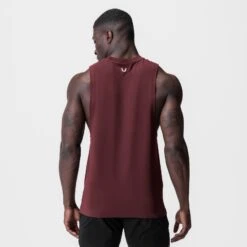 0926. Supima® Muscle Tank - Crimson -Fashion Shop CRIMSON Supima MuscleTank1