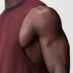 0926. Supima® Muscle Tank - Crimson -Fashion Shop CRIMSON Supima MuscleTank4