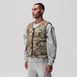 0859. Ripstop Insulated Puffer Gilet - Realtree® Camo -Fashion Shop Camo PufferVest