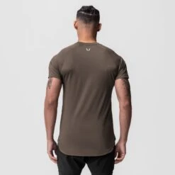 0660. AeroSilver® Established Tee - Deep Taupe -Fashion Shop DEEPTAUPE EstablishedTee1