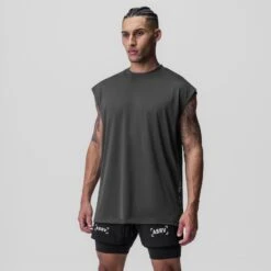 0829. Silver-Lite™ 2.0 Oversized Cutoff - Space Grey "OTWR" -Fashion Shop DSG0829 SpaceGrey SL Cutoff