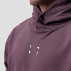 0648. Tech-Terry™ Hoodie - Deep Purple "Space Bracket" 10 0648. Tech-Terry™ Hoodie - Deep Purple "Space Bracket" -Fashion Shop DeepPurple Bracket TerryHoodie3