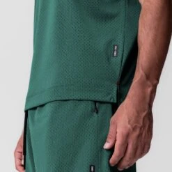 0983. Reversible 2-in-1 Cutoff Hoodie - Forest Green 14 0983. Reversible 2-in-1 Cutoff Hoodie - Forest Green -Fashion Shop FORESTGREEN CutoffHoodie3