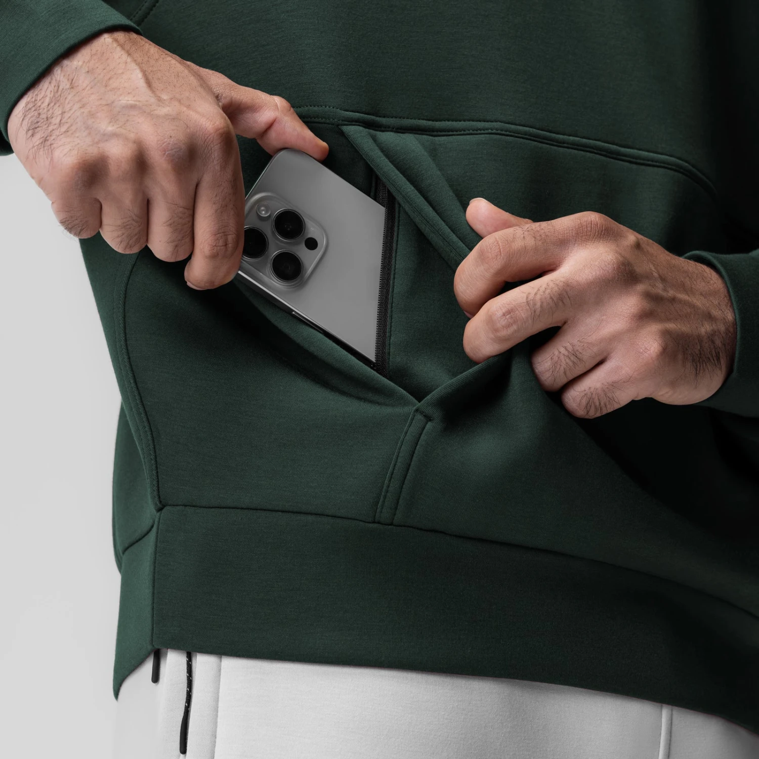 1020. Dri-Core™ Oversized Crewneck - Forest Green 7 1020. Dri-Core™ Oversized Crewneck - Forest Green - Image 5