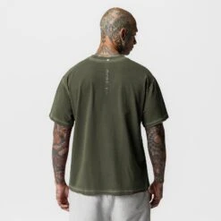 0797. Tech Essential™ Relaxed Tee - Faded Olive -Fashion Shop FadedOlive TechEssentials Tee1