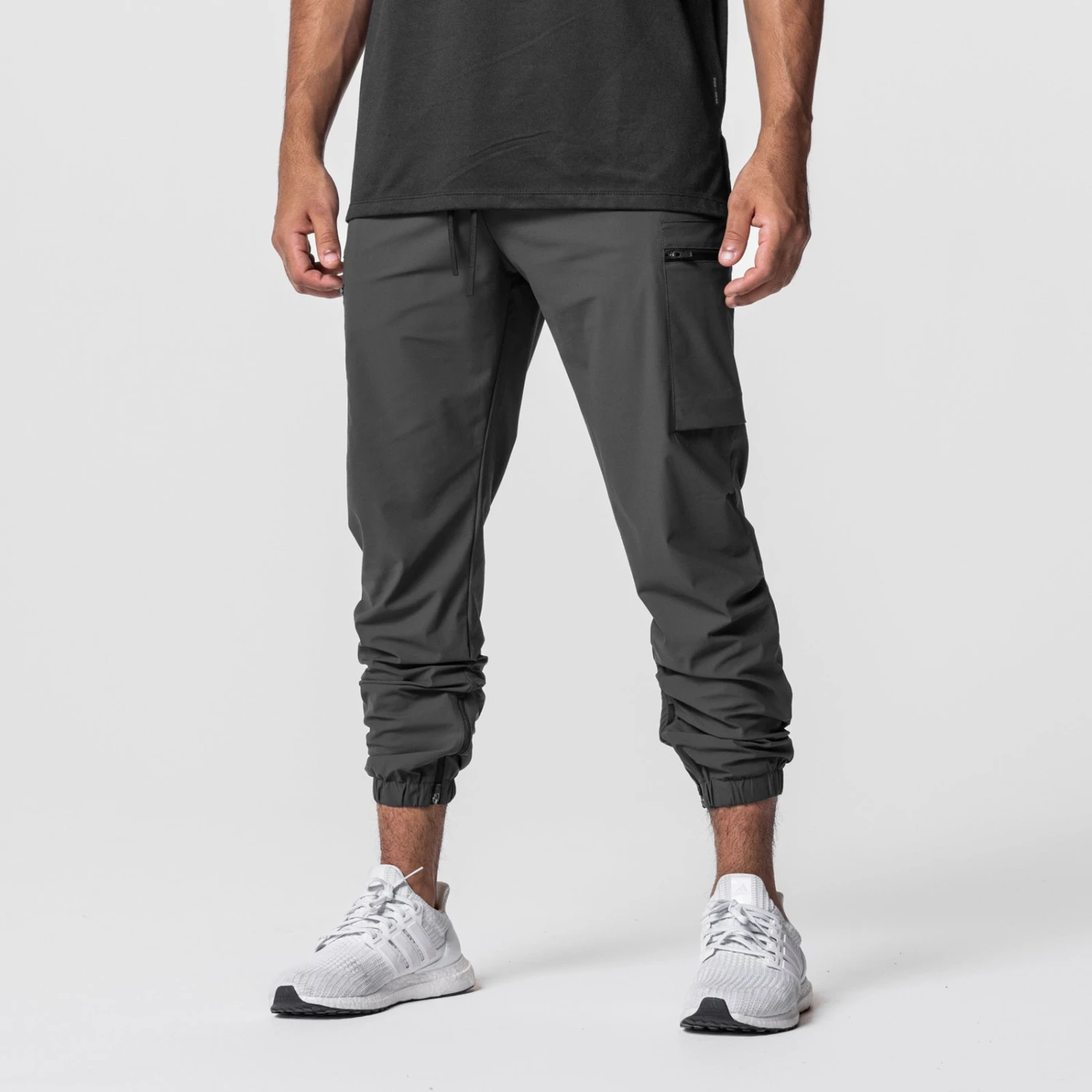 0656. Tetra-Lite® Standard Zip Jogger - Space Grey 4 0656. Tetra-Lite® Standard Zip Jogger - Space Grey - Image 2