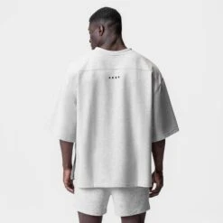 0945. Micro-Terry Warm-Up Tee - Heather Grey -Fashion Shop HEATHERGREY WarmUpTee1