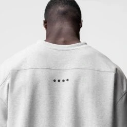 0945. Micro-Terry Warm-Up Tee - Heather Grey -Fashion Shop HEATHERGREY WarmUpTee5