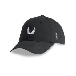 0819. Sport Cap - Black/White "Wings"