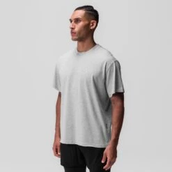 0797. Tech Essential™ Relaxed Tee - Heather Grey -Fashion Shop HeatherGrey TechTee 7e7c99c8 1908 47dd ae75 8bc9b325fe17