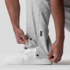 0957. Waffle Knit Relaxed Sweatpant - Heather Grey -Fashion Shop HeatherGrey WaffleKnitSweatpants3