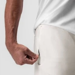 0993. AeroSilver® 5" Linerless Short - Ivory Cream -Fashion Shop IVORYCREAM LinerlessShorts3