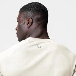 0767. Supima® Established Tee - Ivory Cream -Fashion Shop IVORYCREAM Supima EstTee2