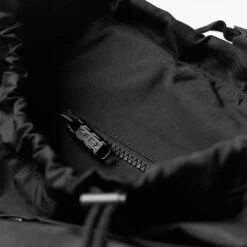 0505. Waterproof Rec Drawstring Backpack - Black/White -Fashion Shop InternalZip 92b54412 37ab 4f3c ad94 c44d8d3684a9