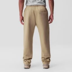 0840. Tech Essential™ Straight Leg Sweats - Khaki -Fashion Shop Khaki StraightSweatpants 1 3f3d20e6 41ef 4904 a3fe 6d2915e99100