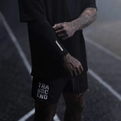 WarpFlexx™ Arm Sleeve - Black "Transcend" -Fashion Shop Kit5