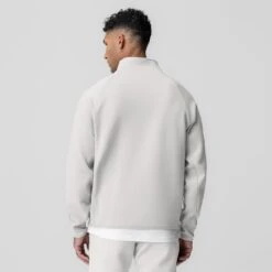 1021. Dri-Core™ Quarter Zip - Light Grey -Fashion Shop LIGHTGREY 1021 WINGS QuarterZip 2