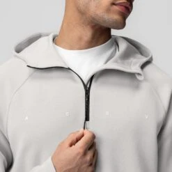 1023. Dri-Core™ Zip Hoodie - Light Grey -Fashion Shop LIGHTGREY 1023 ASRV ZipHoodie 3