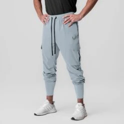 1099. Tetra-Lite® Ice Cargo High Rib Jogger - Light Sky -Fashion Shop LIGHTSKY TetraIce Cargo HiRibJogger