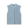 1092. Towel Terry Cutoff - Light Sky -Fashion Shop LIGHTSKY TowelTerry Cutoff