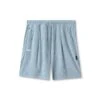 1094. Towel Terry Relaxed Short - Light Sky -Fashion Shop LIGHTSKY TowelTerry Short