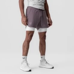 0865. Tetra-Lite® 5" Liner Short - Moonscape "Cyber"/White -Fashion Shop Moonscape CyberLiner Shorts