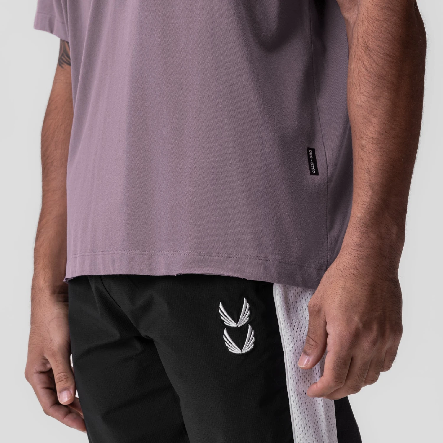 0797. Tech Essential™ Relaxed Tee - Moonscape "Space Bracket" 8 0797. Tech Essential™ Relaxed Tee - Moonscape "Space Bracket" - Image 6