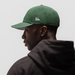New Era® 59Fifty® Low Profile Hat - Forest Green/White "Wings" -Fashion Shop NewEra KELLYGREEN LowProHat 1