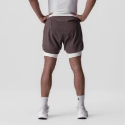 0865. Tetra-Lite® 5" Liner Short - Nightshade "Cyber"/White -Fashion Shop Nightshade CyberLiner Shorts1