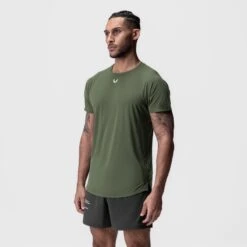0948. Laser-Vent™ Established Tee - Olive -Fashion Shop OLIVE 0948 EstTee