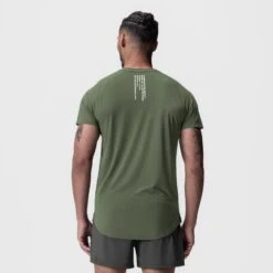 0948. Laser-Vent™ Established Tee - Olive -Fashion Shop OLIVE 0948 EstTee1