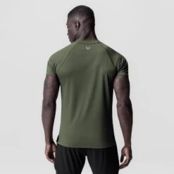 0839. 3D-Lite® 2.0 Lycra® Fitted Tee - Olive "OTWR" 9 0839. 3D-Lite® 2.0 Lycra® Fitted Tee - Olive "OTWR" -Fashion Shop OLIVE 3DL FittedTee1