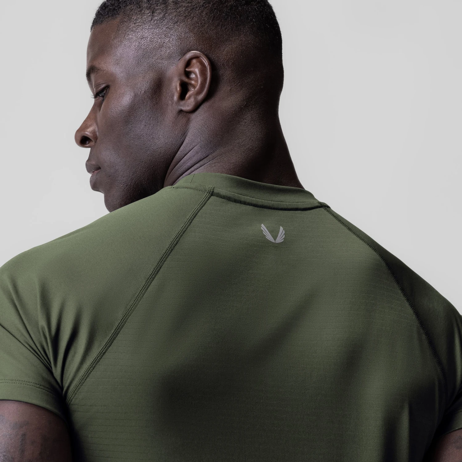 0839. 3D-Lite® 2.0 Lycra® Fitted Tee - Olive "OTWR" 6 0839. 3D-Lite® 2.0 Lycra® Fitted Tee - Olive "OTWR" - Image 4